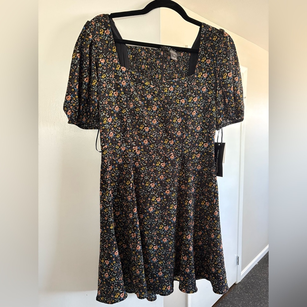 Floral Puff Sleeve Dress